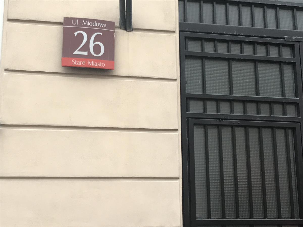 شقة Stare Miasto Miodowa 26 وارسو المظهر الخارجي الصورة